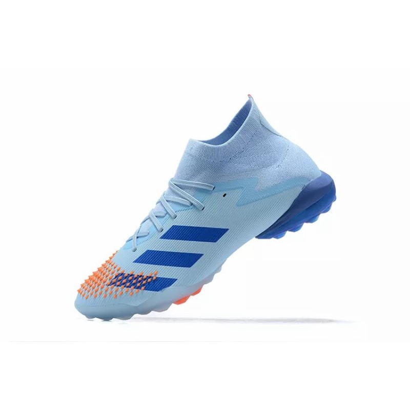 Botas de Fútbol Adidas Preator Mutator 20 TF Hombre Azul Claro (#39~#45)