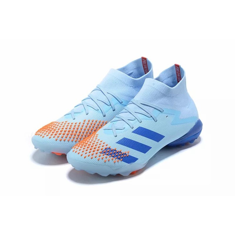 Botas de Fútbol Adidas Preator Mutator 20 TF Hombre Azul Claro (#39~#45)