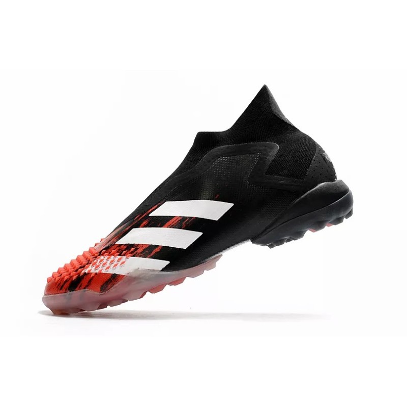 Botas de Fútbol Adidas Preator Mutator 20 TF Hombre Negro&Rojo (#39~#45)