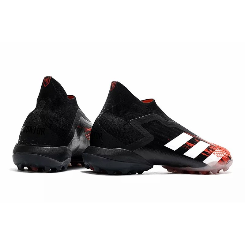 Botas de Fútbol Adidas Preator Mutator 20 TF Hombre Negro&Rojo (#39~#45)