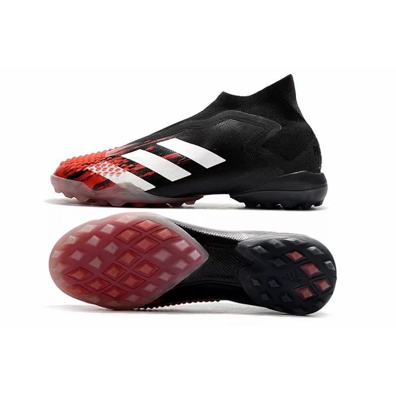 Botas de Fútbol Adidas Preator Mutator 20 TF Hombre Negro&Rojo (#39~#45) Botas de Fútbol Adidas Preator Mutator 20 TF Hombre Negro&Rojo (#39~#45)