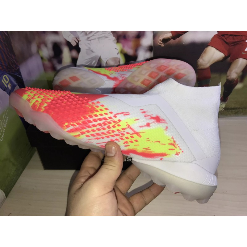 Botas de Fútbol Adidas Preator Mutator 20 TF Hombre Blanco (#38~#45)