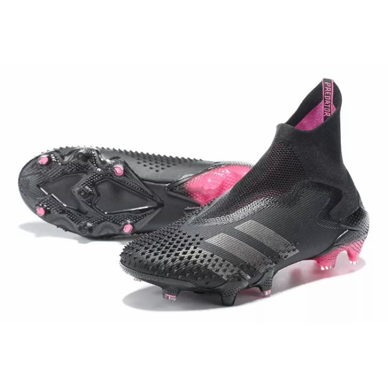 Botas de Fútbol Adidas Predator Mutator 20 FG Hombre Negro&Rosa (#39~#45)