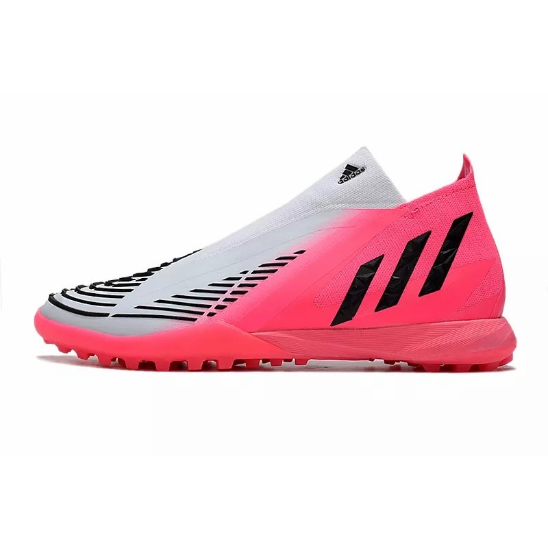 Botas de Fútbol Adidas Predator Edge 1 TF MD Blanco&Rosa (#38~#45)