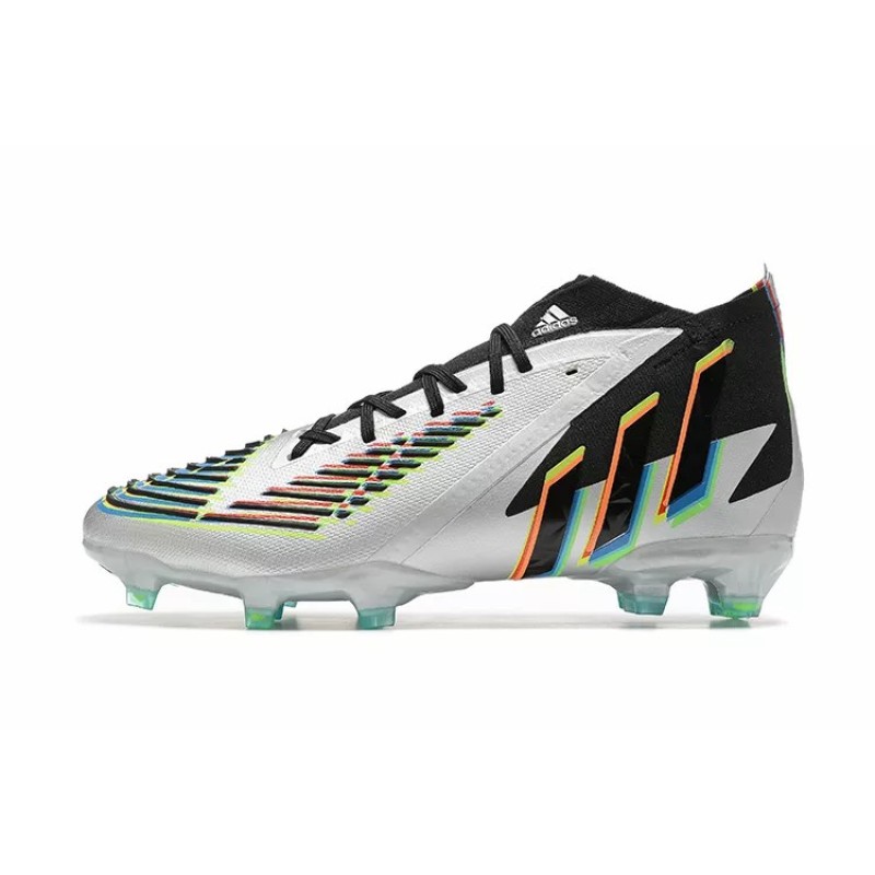 Botas de Fútbol Adidas Predator Edge Geometric.1 FG Hombre Plateado (#39~#45)