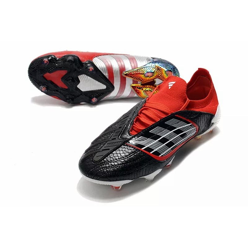Botas de Fútbol Adidas Predator Archive Limited Edition FG Hombre Rojo / Naranja / Negro / Azul / Blanco (#39~#45)