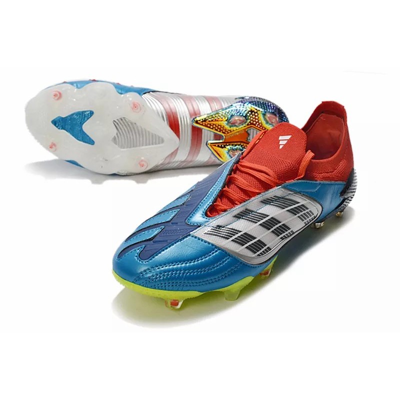 Botas de Fútbol Adidas Predator Archive Limited Edition FG Hombre Rojo / Naranja / Negro / Azul / Blanco (#39~#45)