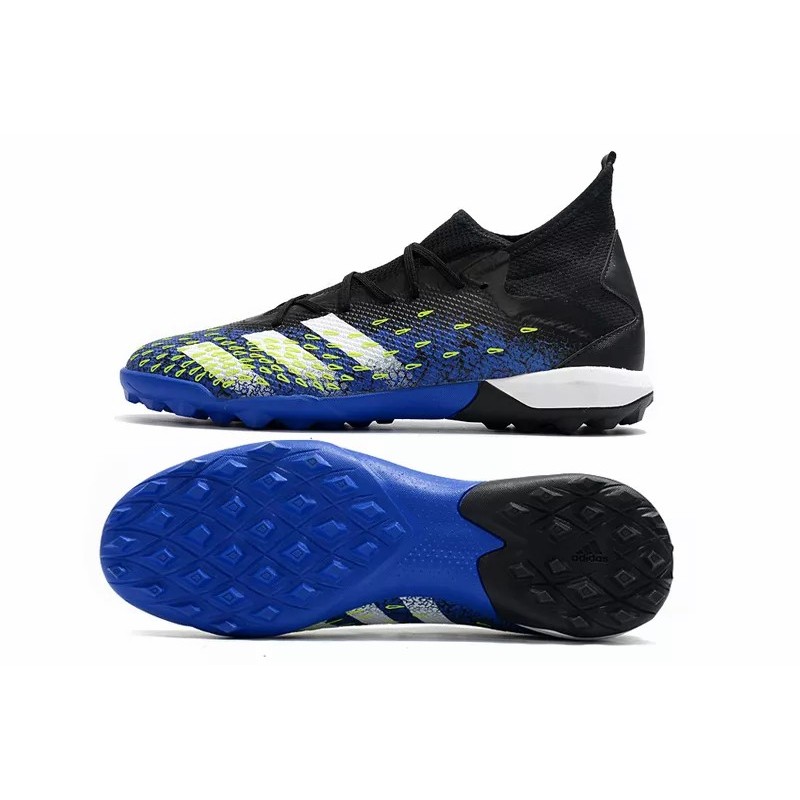 Botas de Fútbol Adidas Predator Freak.3 TF Hombre Azul&Negro (#39~#45)