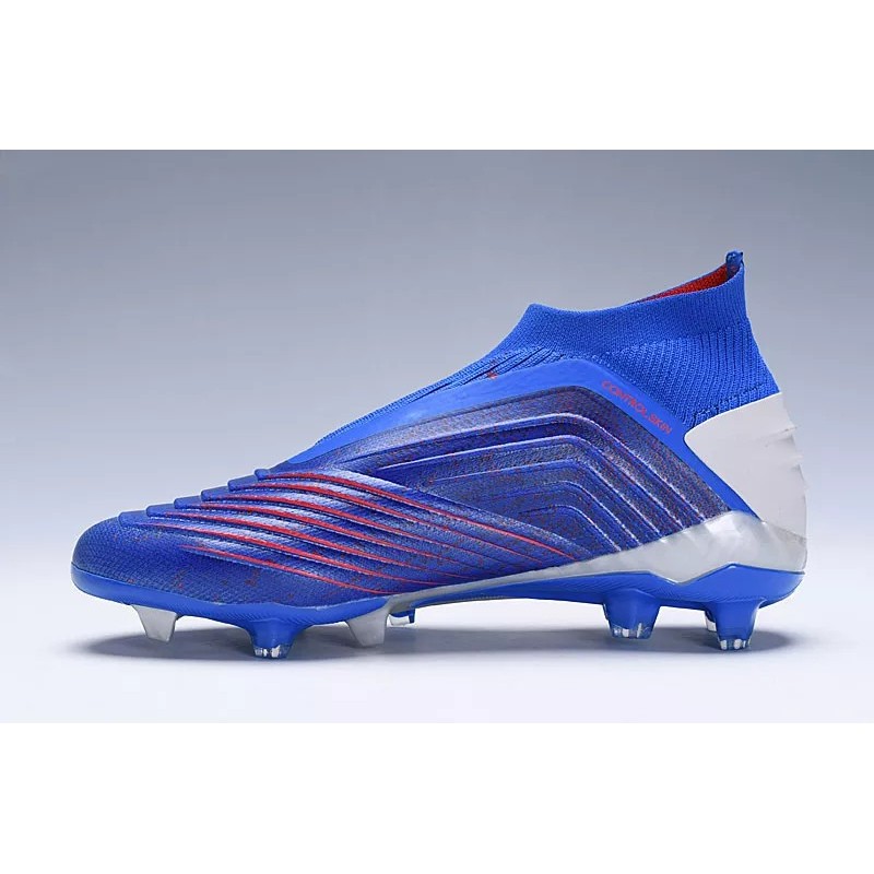 Botas de Fútbol Adidas Predator 19 FG Unisex Azul (#35~#45)