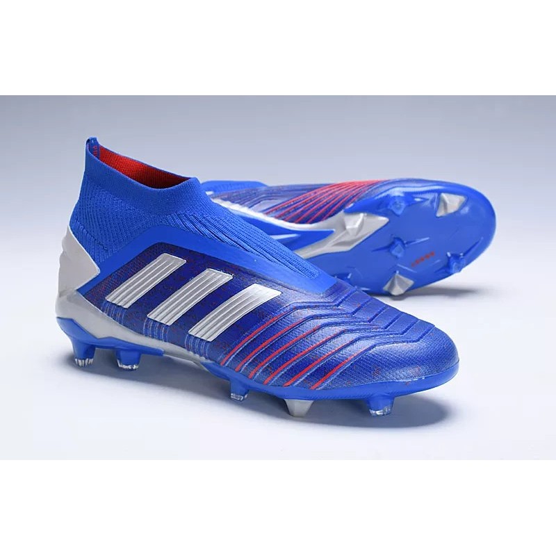 Botas de Fútbol Adidas Predator 19 FG Unisex Azul (#35~#45)
