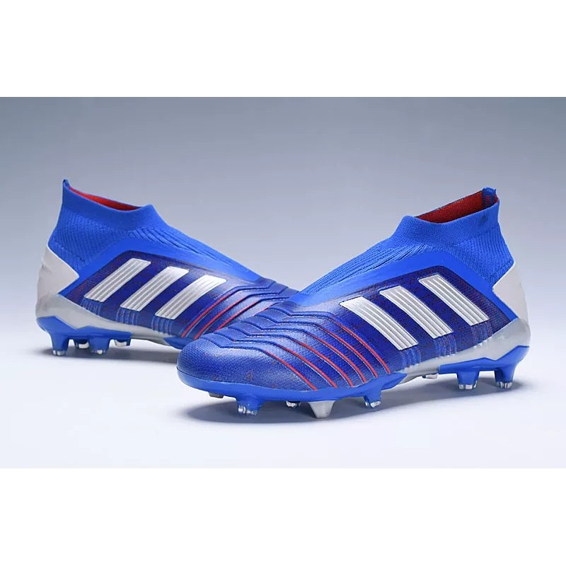 Botas de Fútbol Adidas Predator 19 FG Unisex Azul (#35~#45)