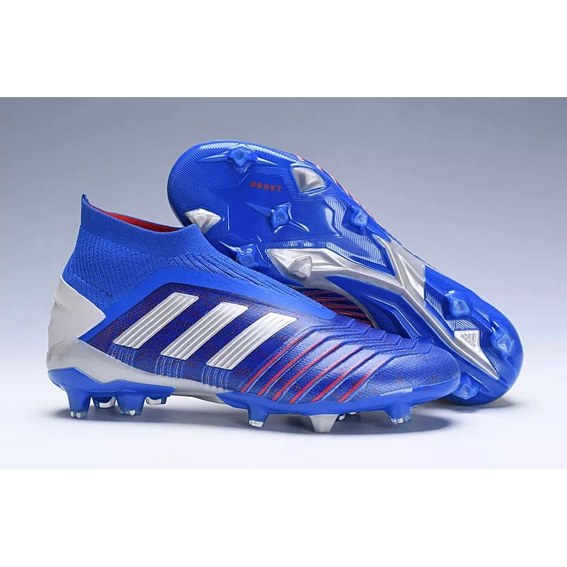Botas de Fútbol Adidas Predator 19 FG Unisex Azul (#35~#45)