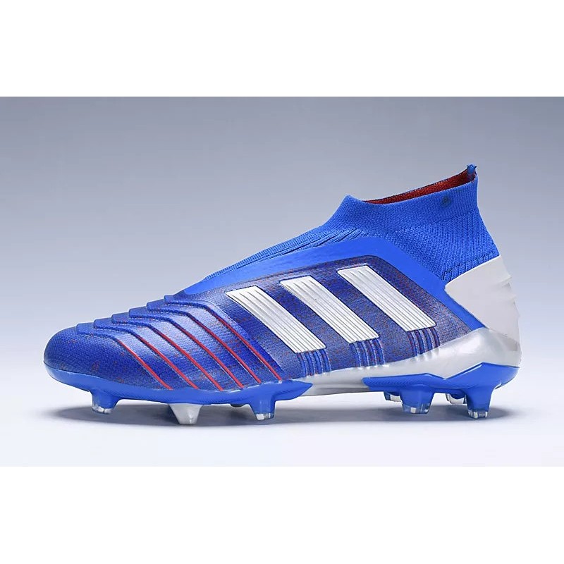 Botas de Fútbol Adidas Predator 19 FG Unisex Azul (#35~#45)