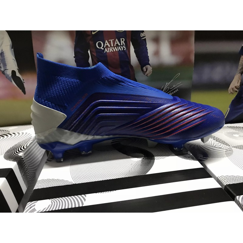 Botas de Fútbol Adidas Predator 19 FG Unisex Azul (#35~#45)