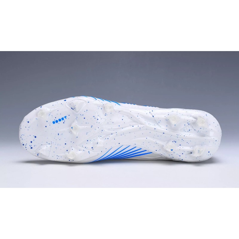 Botas de Fútbol Adidas Predator 19 FG Unisex Blanco&Azul (#35~#45)