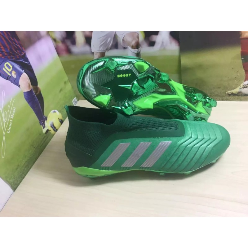 Botas de Fútbol Adidas Predator 19 FG Unisex Verde (#36~#45)