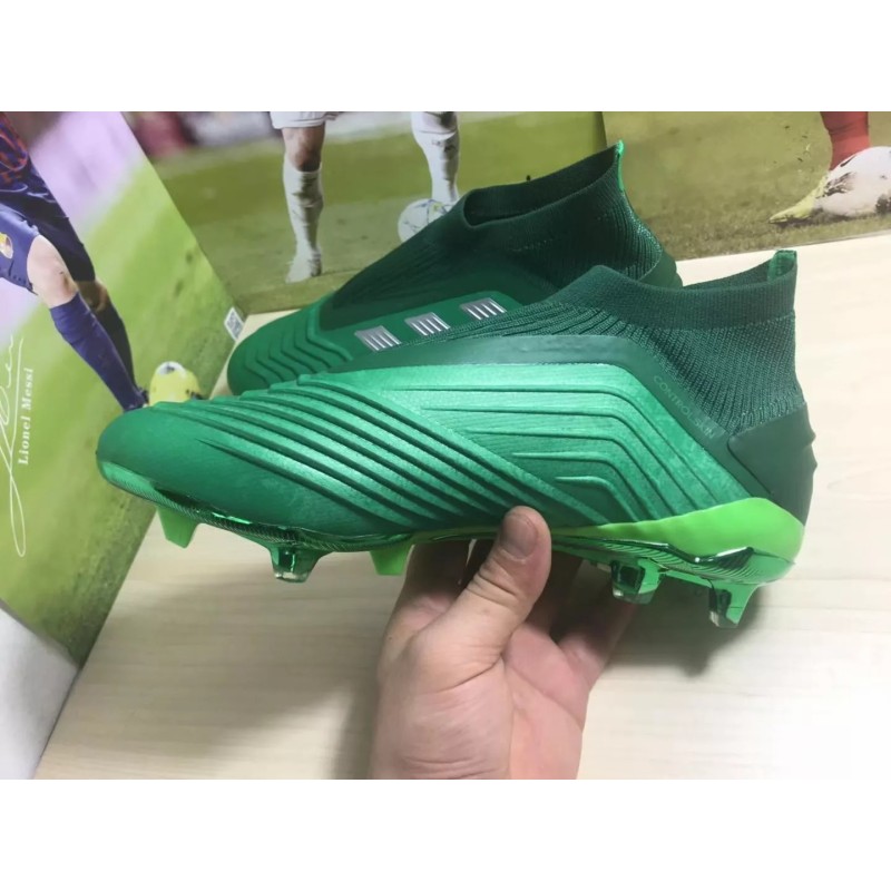 Botas de Fútbol Adidas Predator 19 FG Unisex Verde (#36~#45)