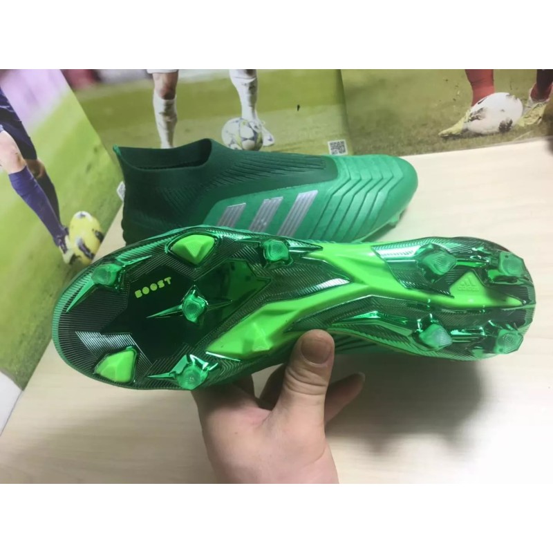 Botas de Fútbol Adidas Predator 19 FG Unisex Verde (#36~#45)
