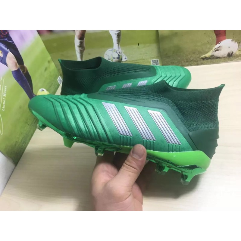 Botas de Fútbol Adidas Predator 19 FG Unisex Verde (#36~#45)