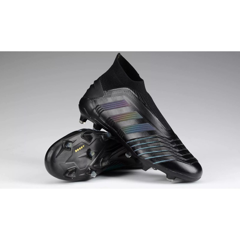 Botas de Fútbol Adidas Predator 19 FG Unisex Negro Puro (#35~#46)