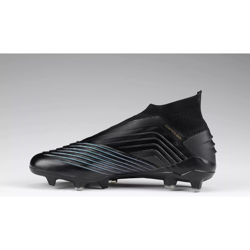 Botas de Fútbol Adidas Predator 19 FG Unisex Negro Puro (#35~#46)