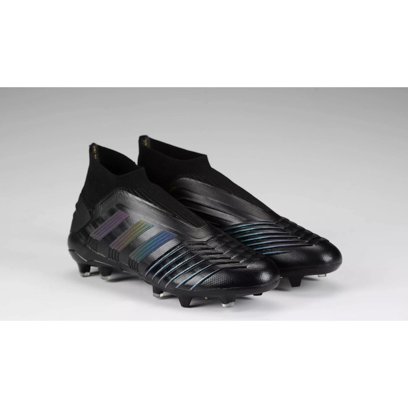 Botas de Fútbol Adidas Predator 19 FG Unisex Negro Puro (#35~#46)
