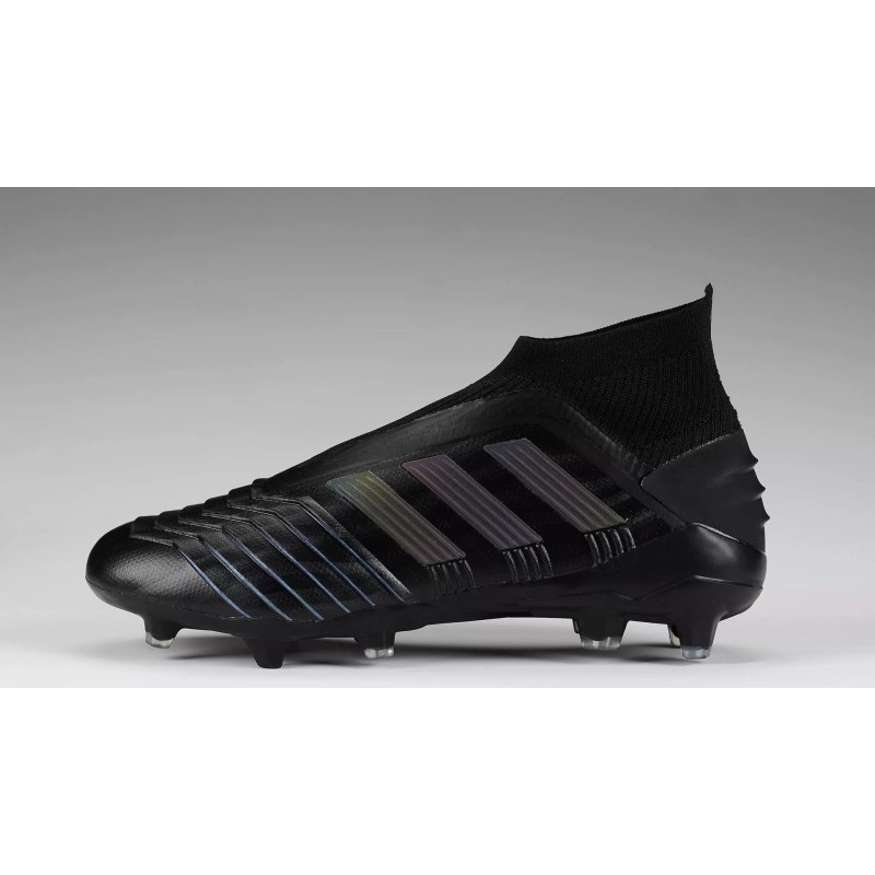 Botas de Fútbol Adidas Predator 19 FG Unisex Negro Puro (#35~#46)
