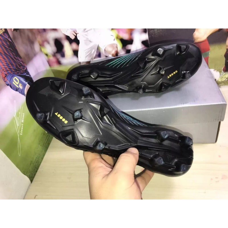 Botas de Fútbol Adidas Predator 19 FG Unisex Negro Puro (#35~#46)