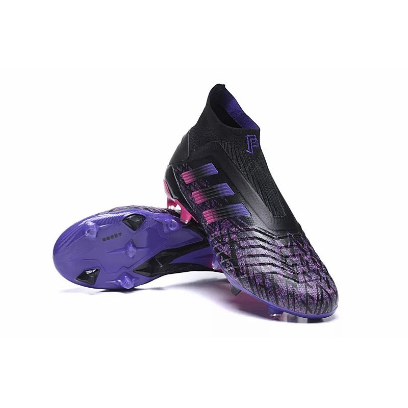 Botas de Fútbol Adidas Predator 19 FG Unisex Blanco&Púrpura (#36~#45)