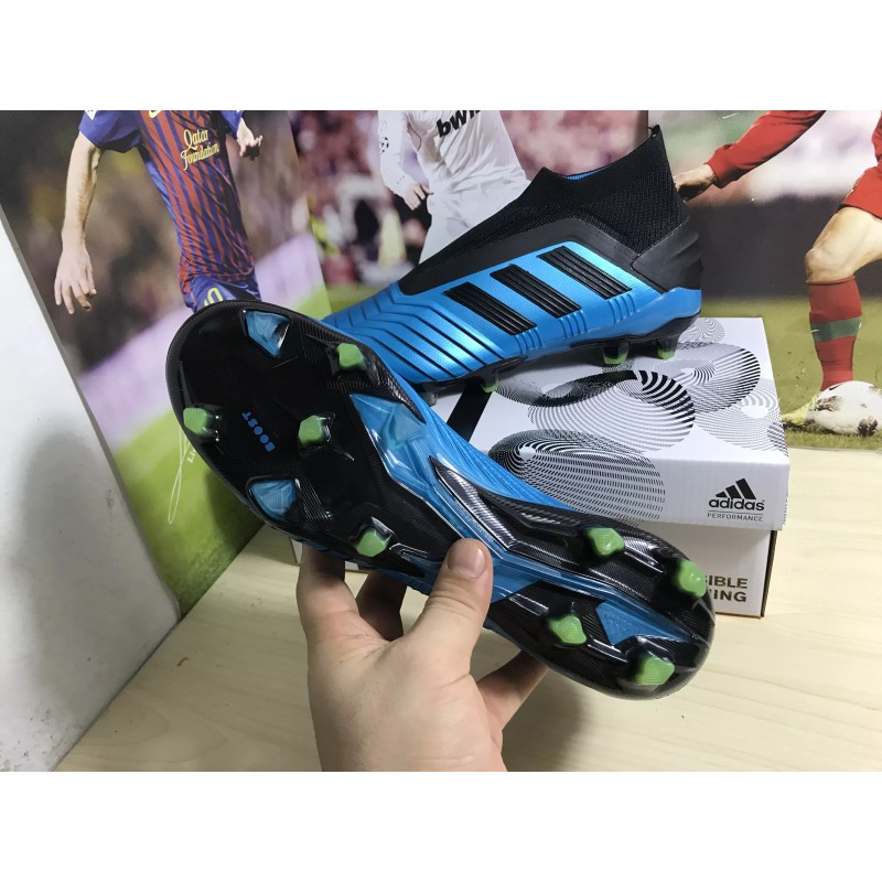 Botas de Fútbol Adidas Predator 19 FG Unisex Azul (#36~#45)
