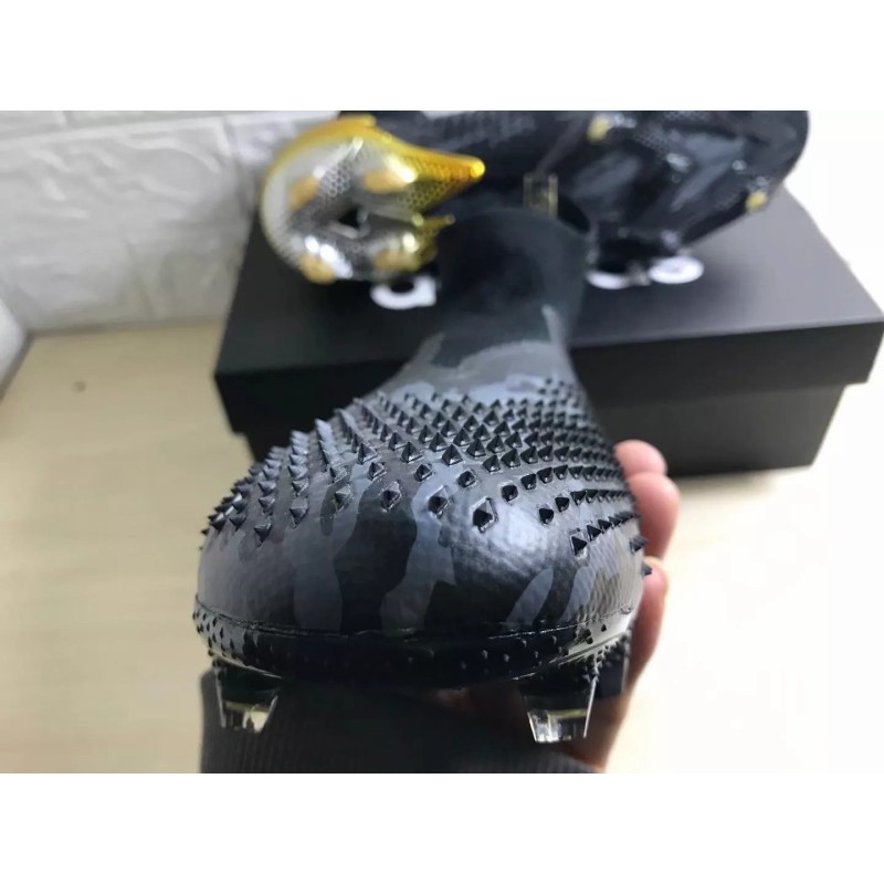Botas de Fútbol Adidas Predator Mutator 20 FG Unisex Negro&Blanco&Dorado (#36~#45)