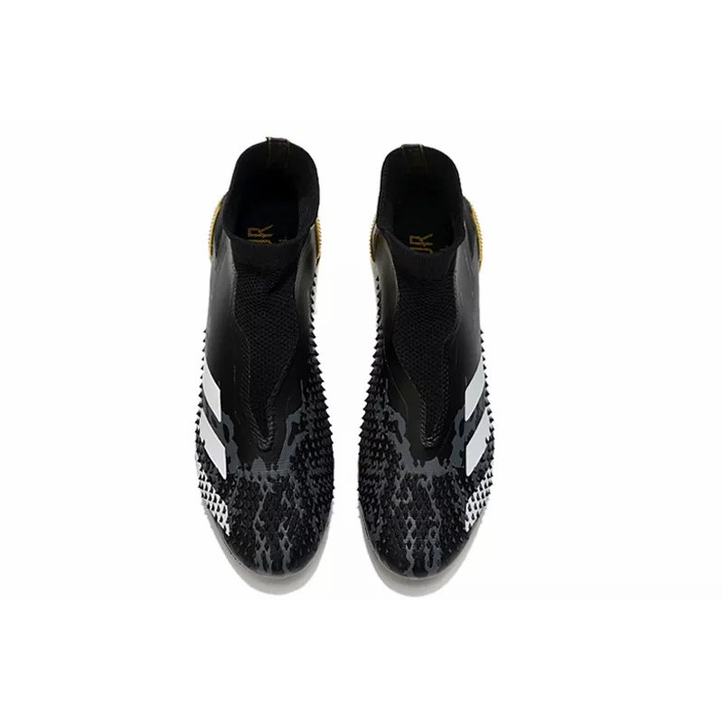 Botas de Fútbol Adidas Predator Mutator 20 FG Unisex Negro&Blanco&Dorado (#36~#45)