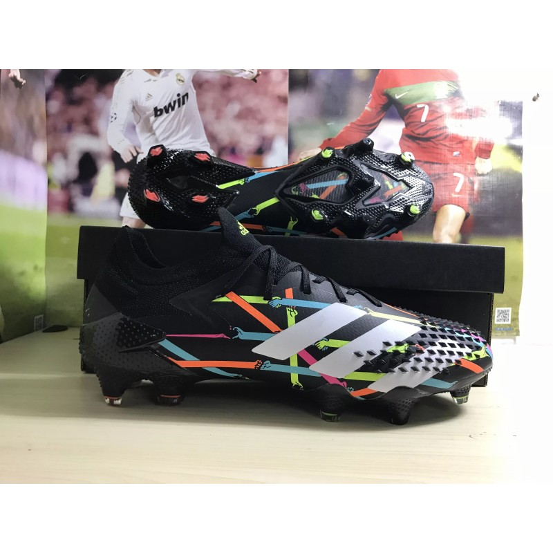 Botas de Fútbol Adidas Predator Mutator 20.1 Bajo FG Hombre Negro (#39~#45)