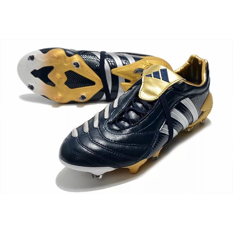 Botas de Fútbol Adidas Predator Pulse FG Hombre Negro / Azul (#39~#45)