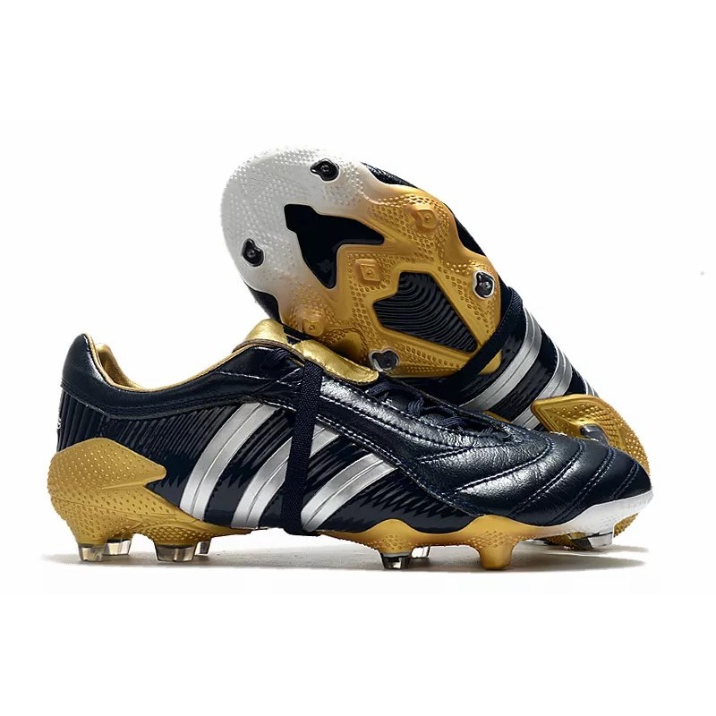 Botas de Fútbol Adidas Predator Pulse FG Hombre Negro / Azul (#39~#45)