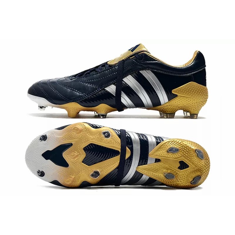 Botas de Fútbol Adidas Predator Pulse FG Hombre Negro / Azul (#39~#45)