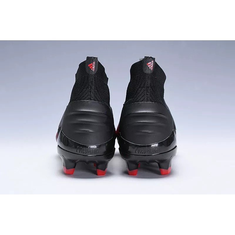Botas de Fútbol Adidas Predator 19 FG Unisex Negro&Rojo (#39~#45)