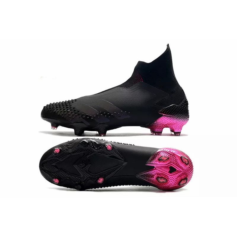 Botas de Fútbol Adidas Predator Mutator 20 FG Unisex Negro&Rosa (#35~#45)