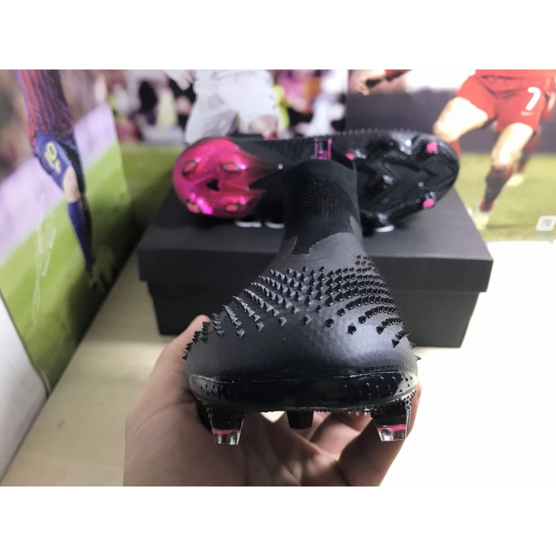 Botas de Fútbol Adidas Predator Mutator 20 FG Unisex Negro&Rosa (#35~#45)