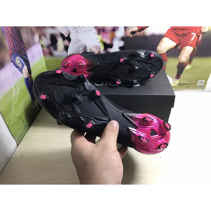 Botas de Fútbol Adidas Predator Mutator 20 FG Unisex Negro&Rosa (#35~#45)