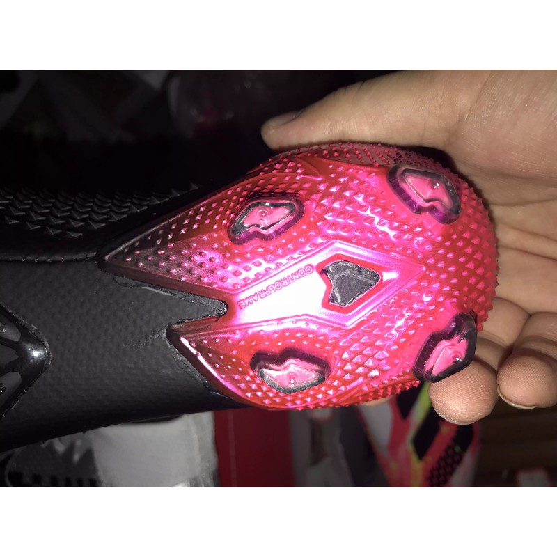 Botas de Fútbol Adidas Predator Mutator 20 FG Unisex Negro&Rosa (#35~#45)