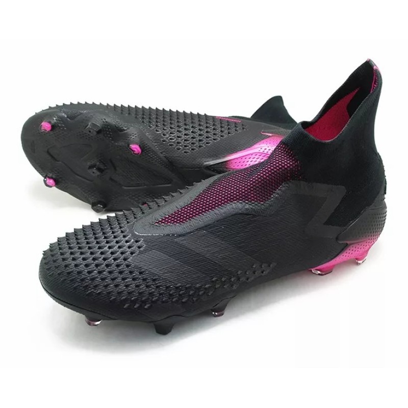 Botas de Fútbol Adidas Predator Mutator 20 FG Unisex Negro&Rosa (#35~#45)