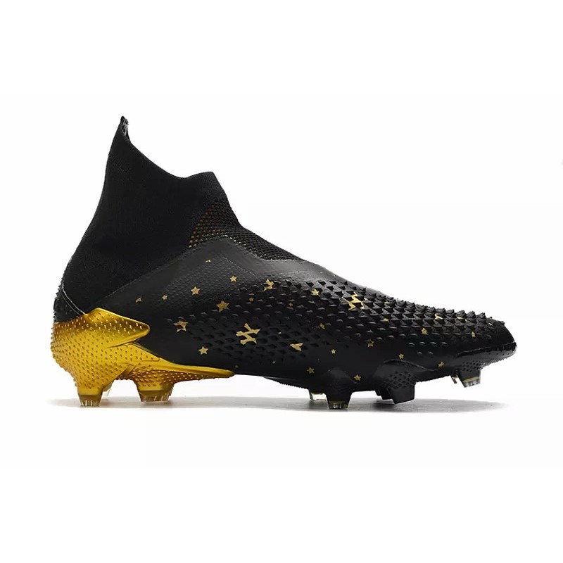 Botas de Fútbol Adidas Predator Mutator 20 FG Unisex Negro&Dorado (#35~#45)