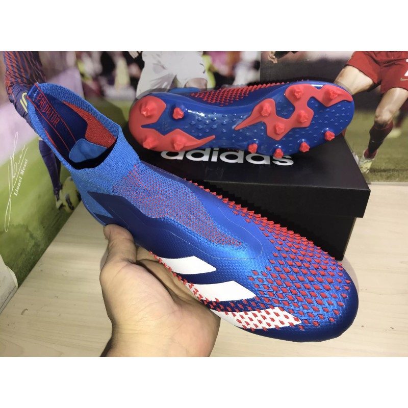 Botas de Fútbol Adidas Predator Mutator 20 AG Hombre Azul / Negro / Blanco&Rojo / Blanco&Negro (#38~#45)