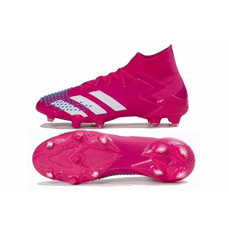 Botas de Fútbol Adidas Predator Mutator 20.1 FG Hombre Rosa&Blanco (#38~#45)