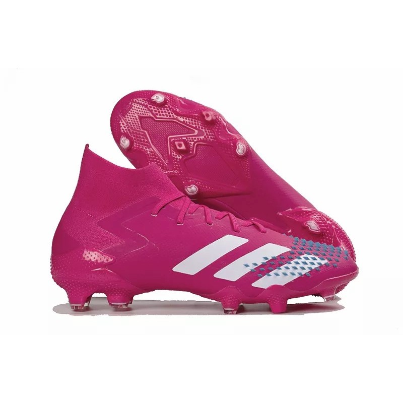 Botas de Fútbol Adidas Predator Mutator 20.1 FG Hombre Rosa&Blanco (#38~#45)