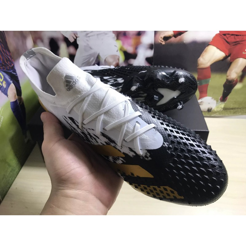 Botas de Fútbol Adidas Predator 20.1 FG Blanco&Negro&Dorado (#38~#45)