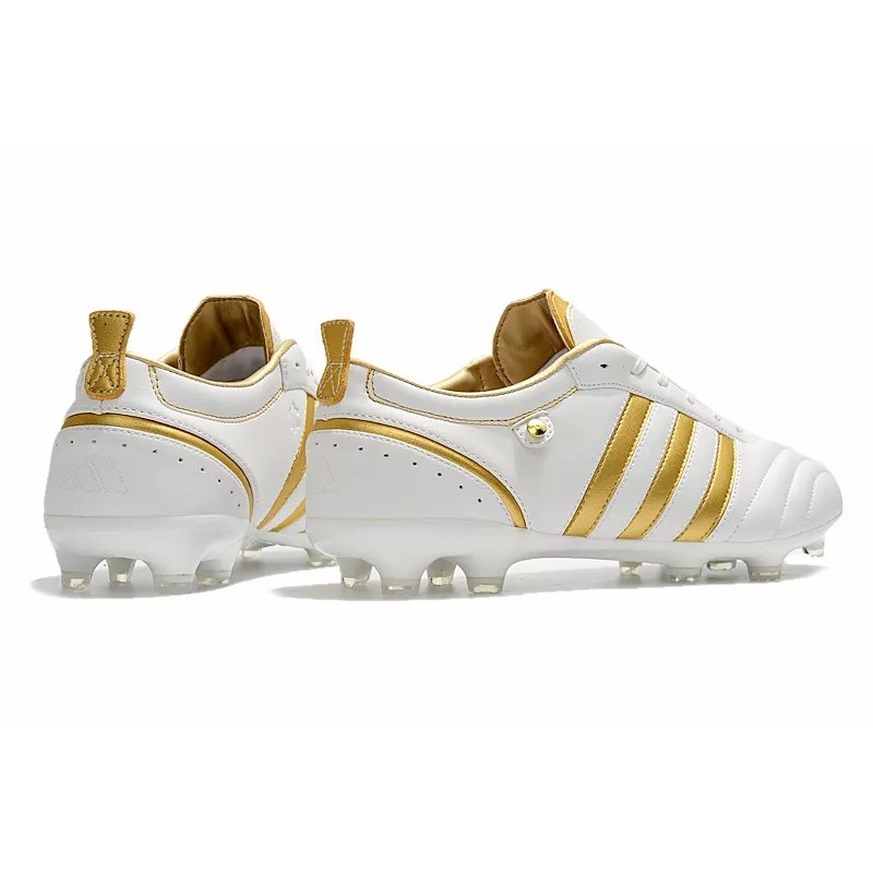 Botas de Fútbol Adidas Adipure FG Hombre Blanco&Dorado (#39~#45)