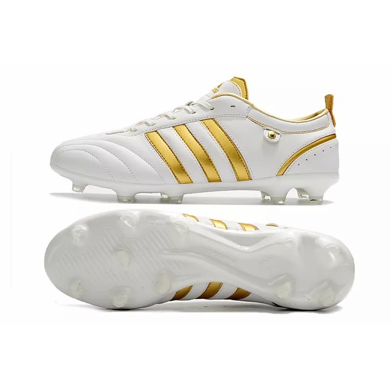 Botas de Fútbol Adidas Adipure FG Hombre Blanco&Dorado (#39~#45)