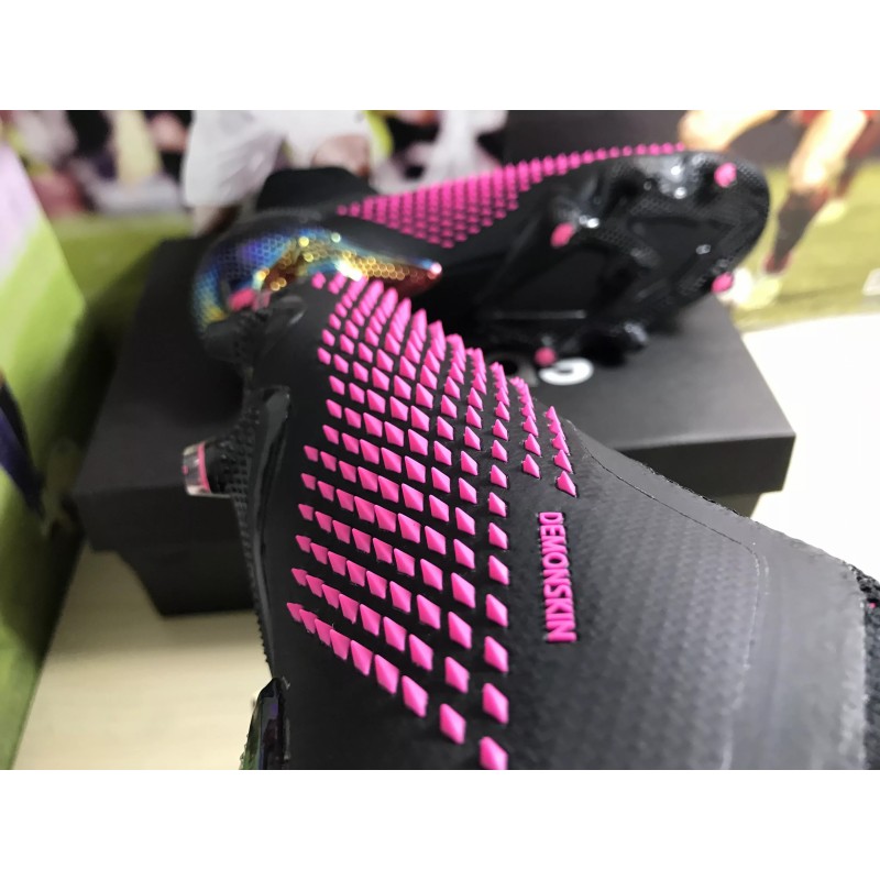 Botas de Fútbol Adidas Predator Mutator 20 FG Unisex Negro&Rosa (#35~#45)